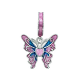 Cargar imagen en la galería, Charm Amuleto Princesa Ninfa Rosa Brillante