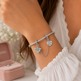 Cargar imagen en la galería, Charm Cadena De Seguridad Luciérnaga Y Corazón