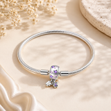 Cargar imagen en la galería, Brazalete Broche Cristales Mariposas