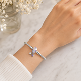 Cargar imagen en la galería, Brazalete Broche Cristales Mariposas