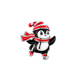 Cargar imagen en la galería, Charm Pingüino Esquiador