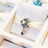 Cargar imagen en la galería, Charm Flor Vintage Con Cristales