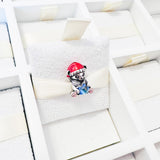 Cargar imagen en la galería, Charm Oso Navideño Con Estrella Azul