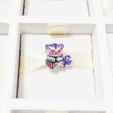 Cargar imagen en la galería, Charm Gato Cheshire Con Reloj