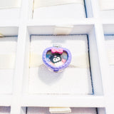 Cargar imagen en la galería, Charm Kuromi Locket Corazón Morado