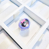 Cargar imagen en la galería, Charm Kuromi Locket Corazón Morado
