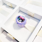 Cargar imagen en la galería, Charm Kuromi Locket Corazón Morado