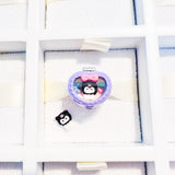 Cargar imagen en la galería, Charm Kuromi Locket Corazón Morado