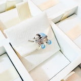 Cargar imagen en la galería, Charm Carriola De Bebé Azul
