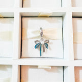 Cargar imagen en la galería, Charm Moño Azul Con Perla