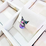 Cargar imagen en la galería, Charm Amigo Kitty Vestido Morado