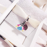 Cargar imagen en la galería, Charm Luciérnaga Azul Con Alas De Colores