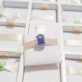 Cargar imagen en la galería, Charm Azul Con Estrellas Y Flores